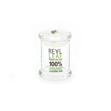 real-leaf-glass-jar